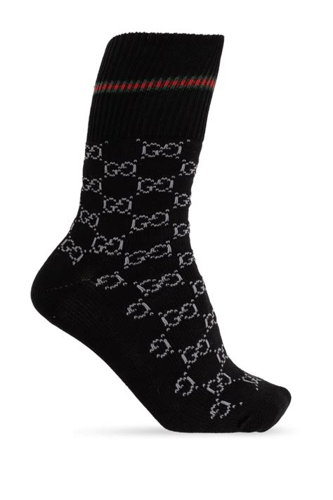 mens gucci dress socks|Gucci monogram socks.